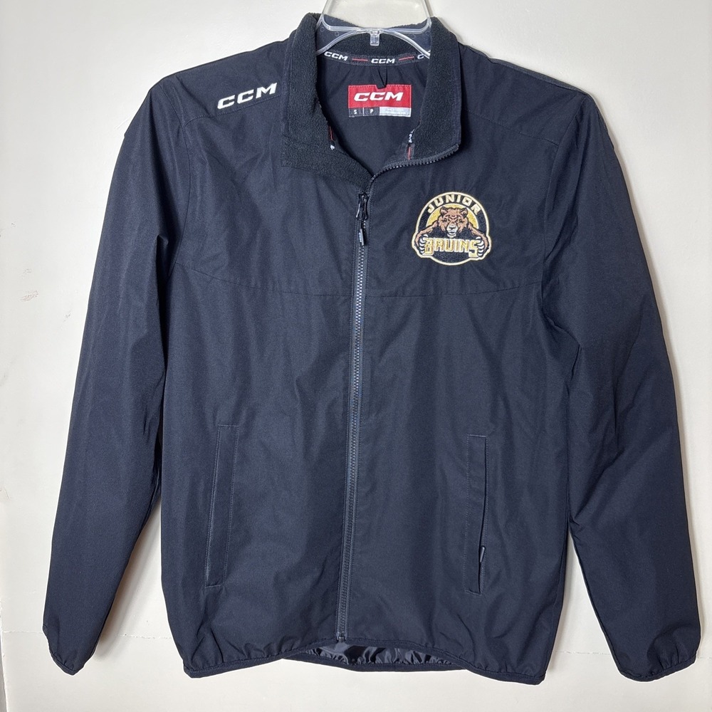 CCM Junior Bruins Hockey Men's Size Small Jacket